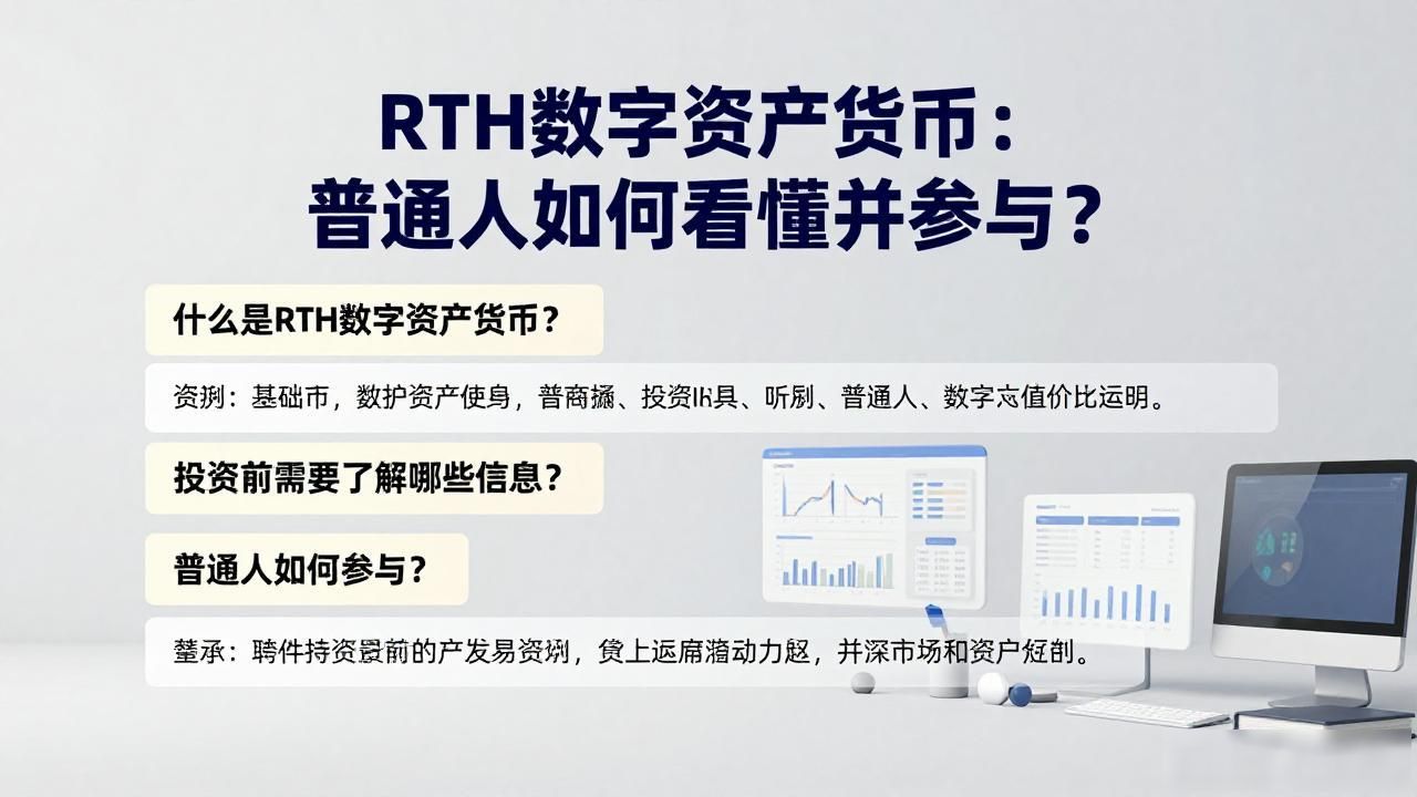 RTH数字资产货币：普通人如何看懂并参与？