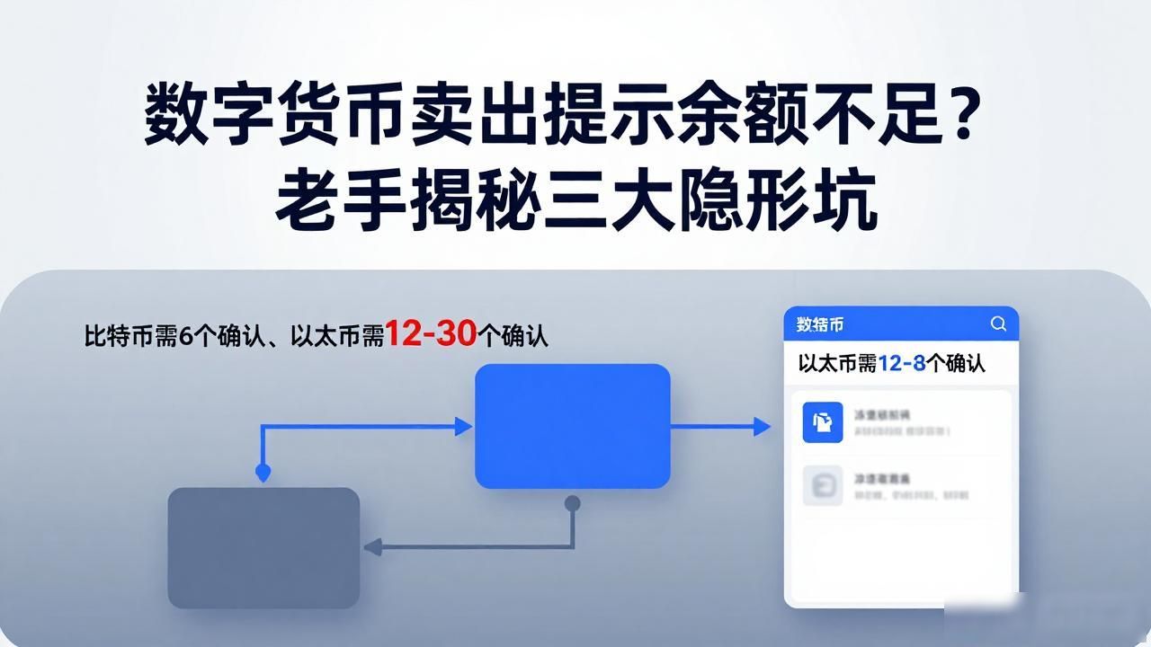 数字货币卖出提示余额不足？老手揭秘三大隐形坑