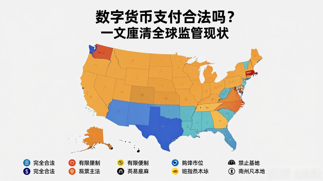 数字货币支付合法吗？一文厘清全球监管现状