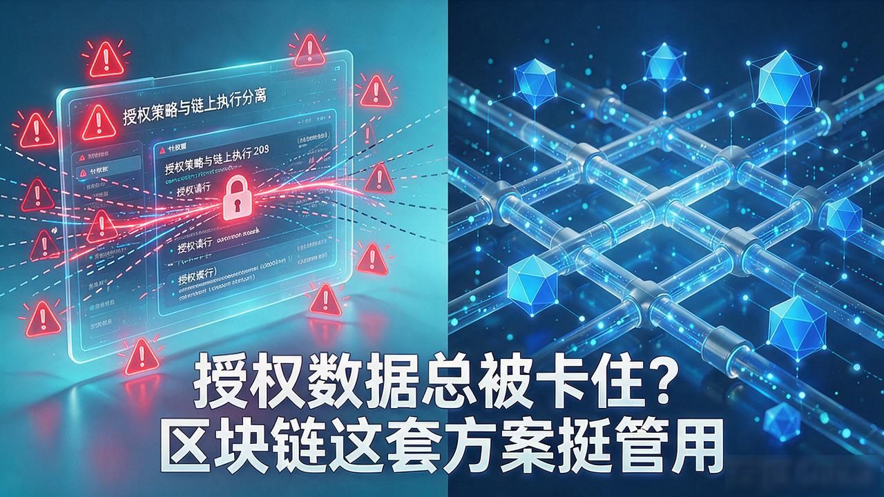 授权数据总被卡住？区块链这套方案挺管用